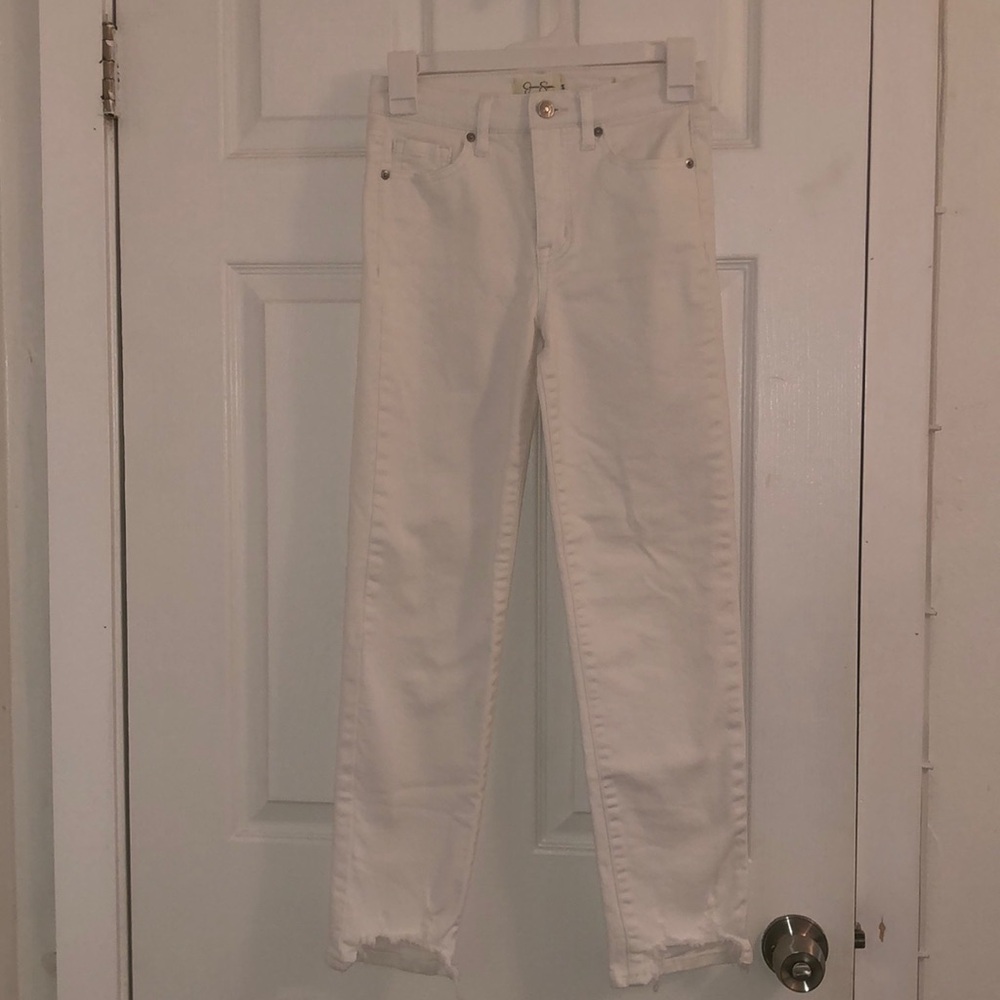 White jeans